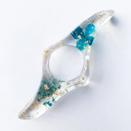 1pc Resin Bookmark & Book Stand – Creative Thumb Page Holder & Reading Aid