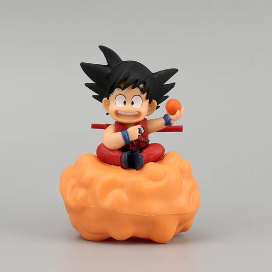 10cm Super Saiyan Goku Sitting on Cloud – Dragon Ball Z PVC Mini Figure