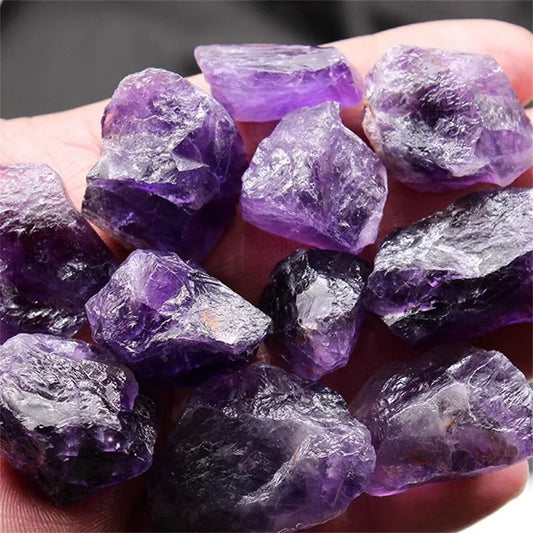 Natural Raw Amethyst Gemstone – Healing Crystal for Energy, Reiki & Chakra Balancing