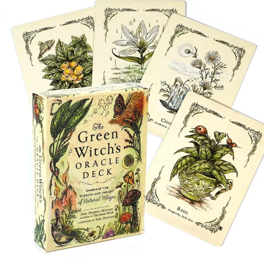The Green Witch's Oracle Deck – Embrace the Wisdom of Natural Magic & Plant-Based Divination