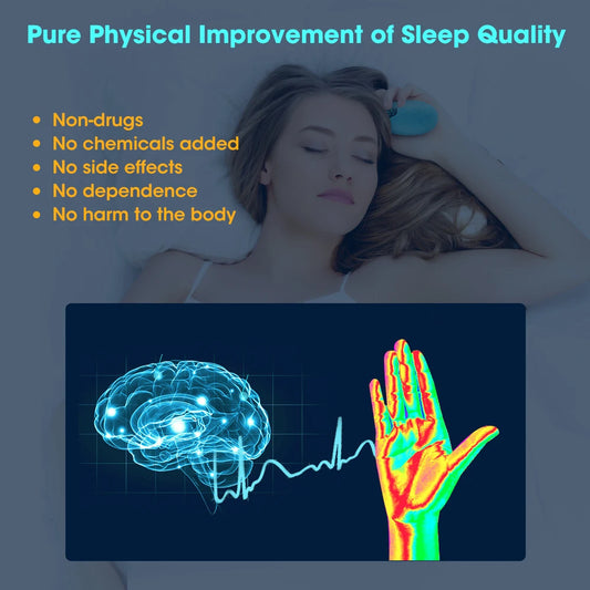 Handheld Sleep Aid Device – Microcurrent Intelligent Massager for Sleep & Stress Relief