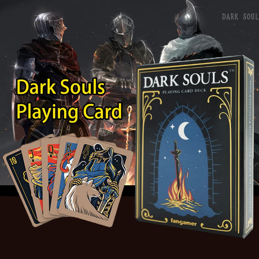 Dark Souls Poker Cards – 52-Card Deck for Poker, Blackjack, Big 2 & More