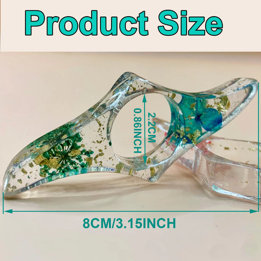 1pc Resin Bookmark & Book Stand – Creative Thumb Page Holder & Reading Aid