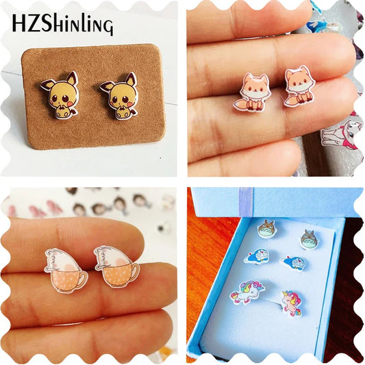2021 New “This Is Fine” Stud Earrings