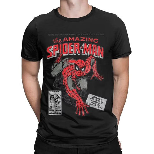 Spider-Man Retro Comic Movie T-Shirt