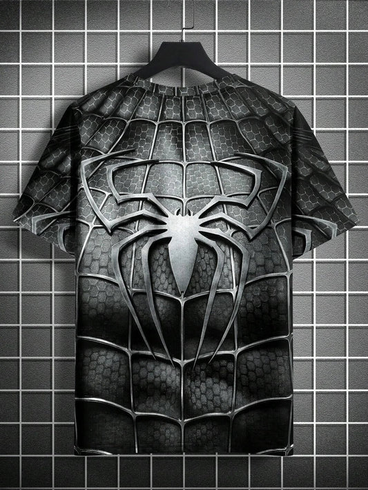 Fashion Spider-Man 3D Printed Men's T-Shirt