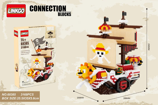 3168pcs+ One Piece Connection Building Blocks