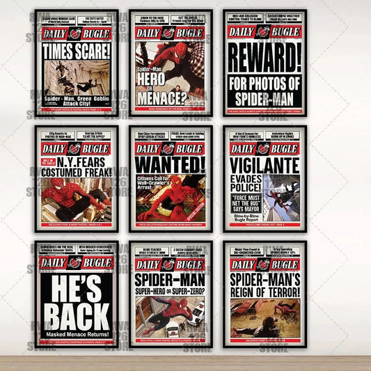 Disney Spider-Man Daily Newspaper Poster