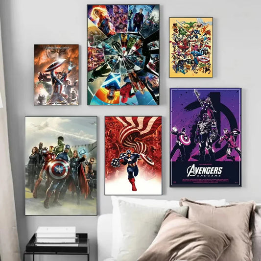 Marvel Superheroes Avengers Decor