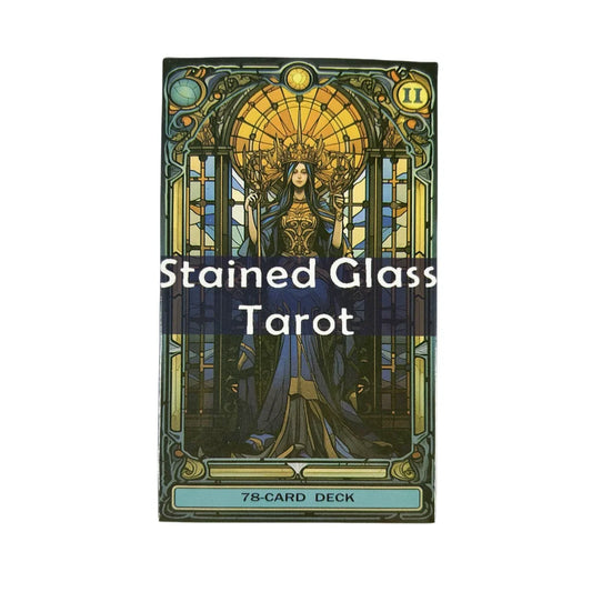 Complete Stained Glass Tarot Deck