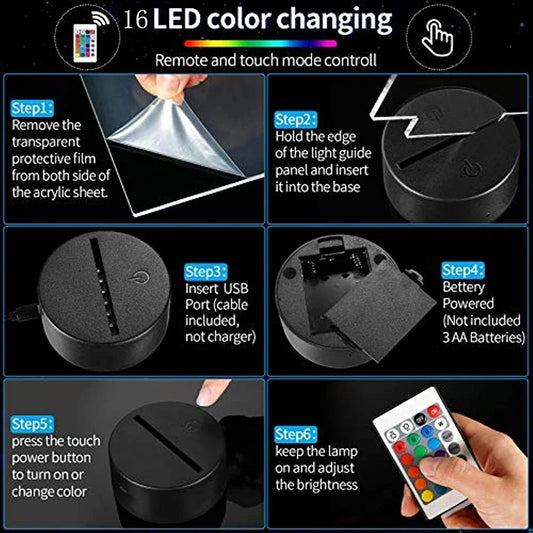 2024 Spider-Man vs. Venom LED Night Lamp
