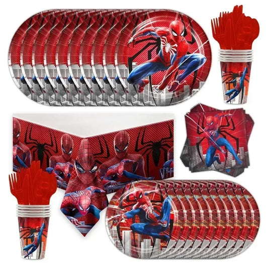 Marvel Spider-Man Birthday Party Tableware