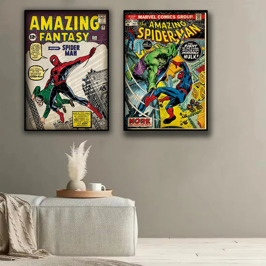 Retro Marvel Superhero