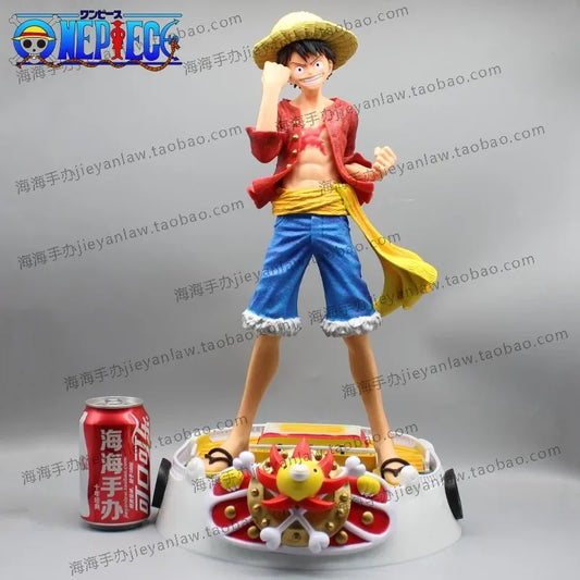 50cm Anime Luffy One Piece Figurine