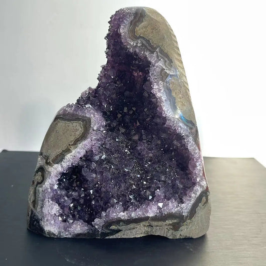 Natural Amethyst Crystal Cluster