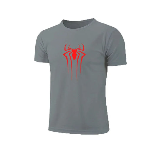 Men's Summer Spider Print T-Shirt