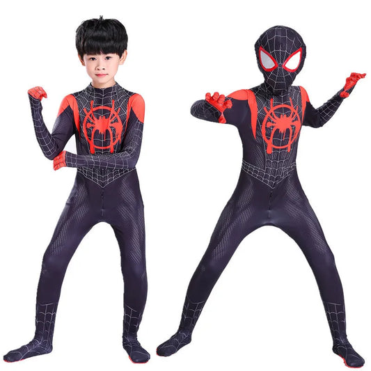 Halloween Little Black Spider Miles Hero Costume