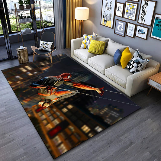 Disney Spider-Man Pattern Carpet