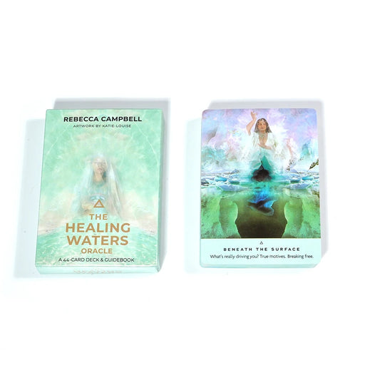 The Healing Waters Oracle Deck by Katie-Louise – 44-Card Set for Spiritual Insight & Emotional Healing