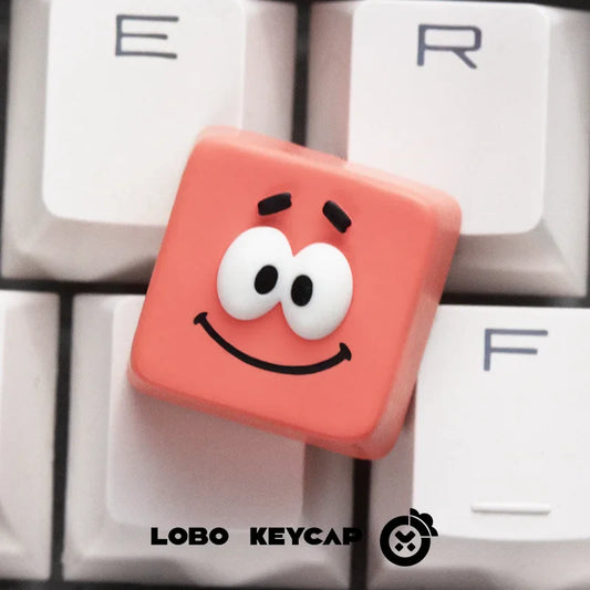 3D SpongeBob & Patrick Squidward Keycaps