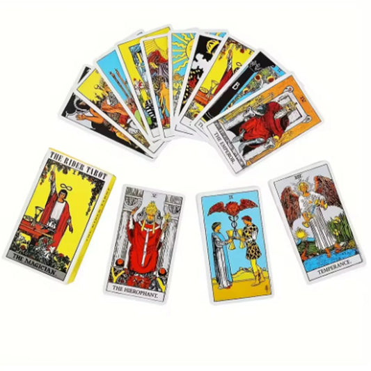 Tarô Clássico para Iniciantes – Baralho com 78 Cartas + Manual em PDF