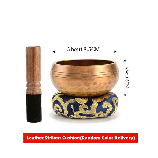 Tibetan Singing Bowl Set – 6 Size Options for Meditation & Stress Relief