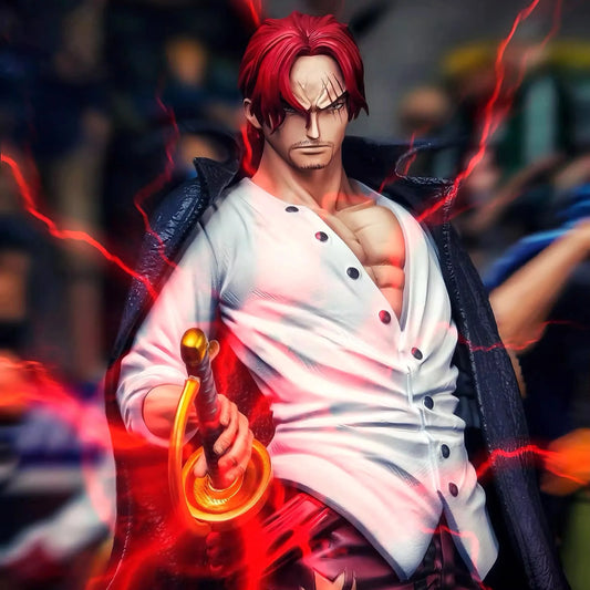 24cm One Piece Shanks Anime Figure