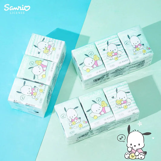 9pcs Hello Kitty & Sanrio Tissue Set