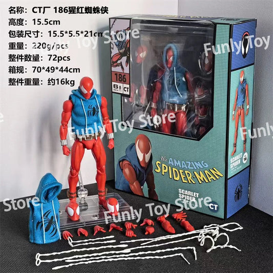 Ct Toys Mafex 186 Scarlet Spider