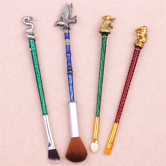 4PCS Harry Potter-Inspired Animal Makeup Brushes
