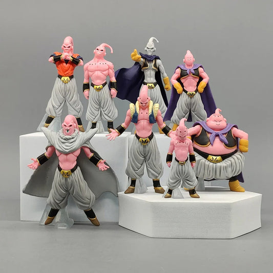 8pcs Majin Buu Figure Set – Dragon Ball Z PVC Collection
