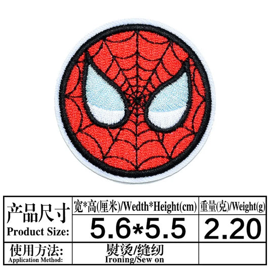 1pc Spider-Man Embroidered Iron-On Patch