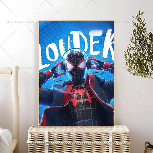 1PC Spider-Man Miles Morales Poster