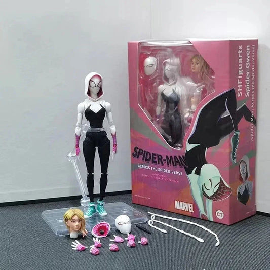 Anime Spider-Man SHF Figuarts Miles Morales & Gwen