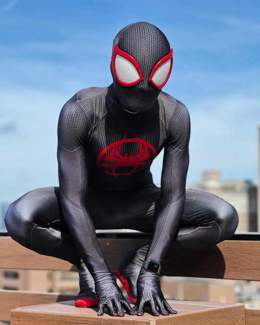 Across the Spider-Verse Miles Morales Cosplay Costume