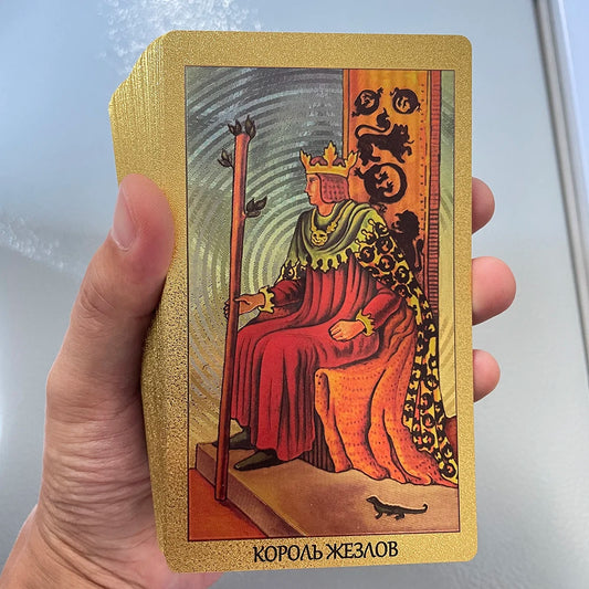 Russian Golden Tarot Cards