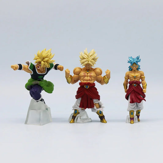 8pcs/set Dragon Ball Broly Figure Set