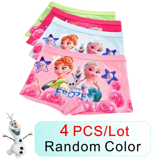 Children’s Spider-Man & Frozen Cartoon Boxer Briefs