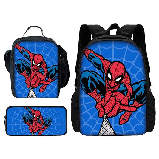 Marvel Spider-Man 3pcs School Backpack Set