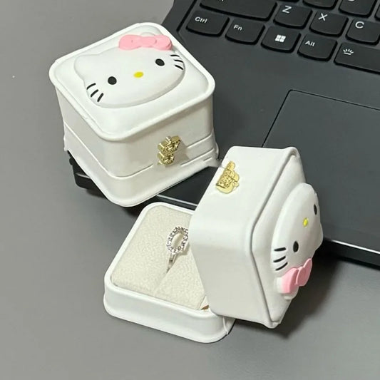 2024 New Sanrio Hello Kitty Ring Box