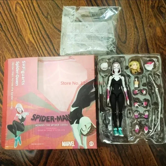 Anime Spider-Man SHF Figuarts Miles Morales & Gwen