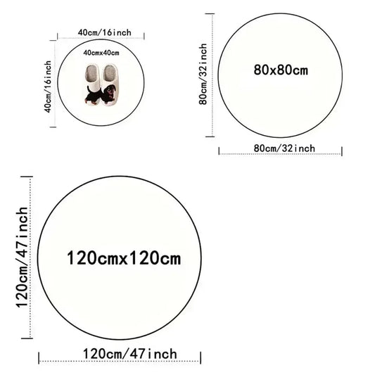 MINISO Marvel Spider-Man Circular Carpet