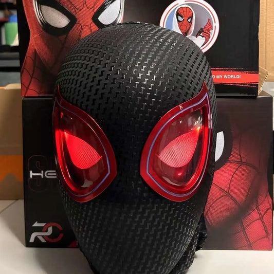 Miles Spider-Man Electronic Moving Eyes Mask