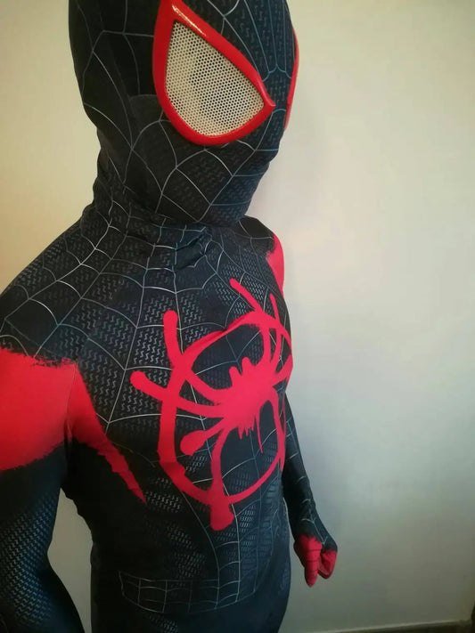Newest Anime Spider-Man Miles Morales Cosplay Costume