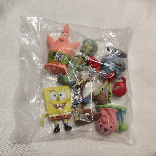 6pcs SpongeBob SquarePants Figure Set – Bob