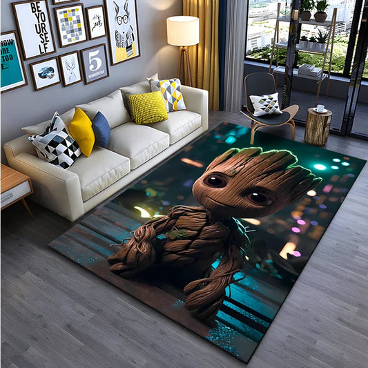 Marvel Groot Printed Carpet
