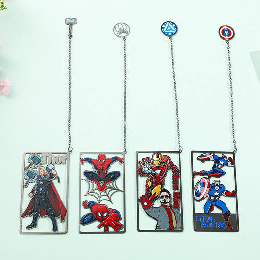Marvel Metal Bookmark Set