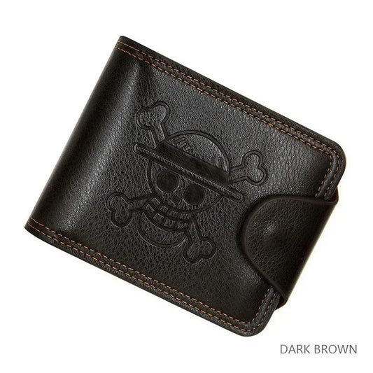ONE PIECE Luffy Men’s Slim Leather Wallet