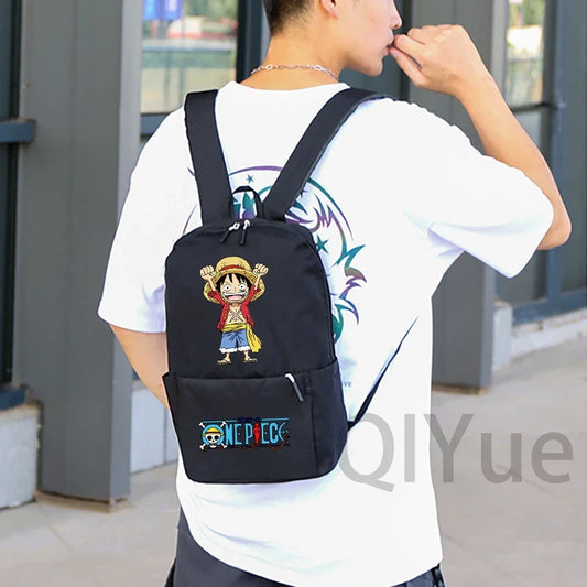 2Pcs/Set One Piece Backpack with 750ml Water Bottle