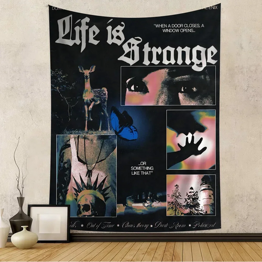 Life is Strange 2 Printed Wall Tapestry – Large Hanging Tarot Hippie Rug for Dorm & Home Decor
